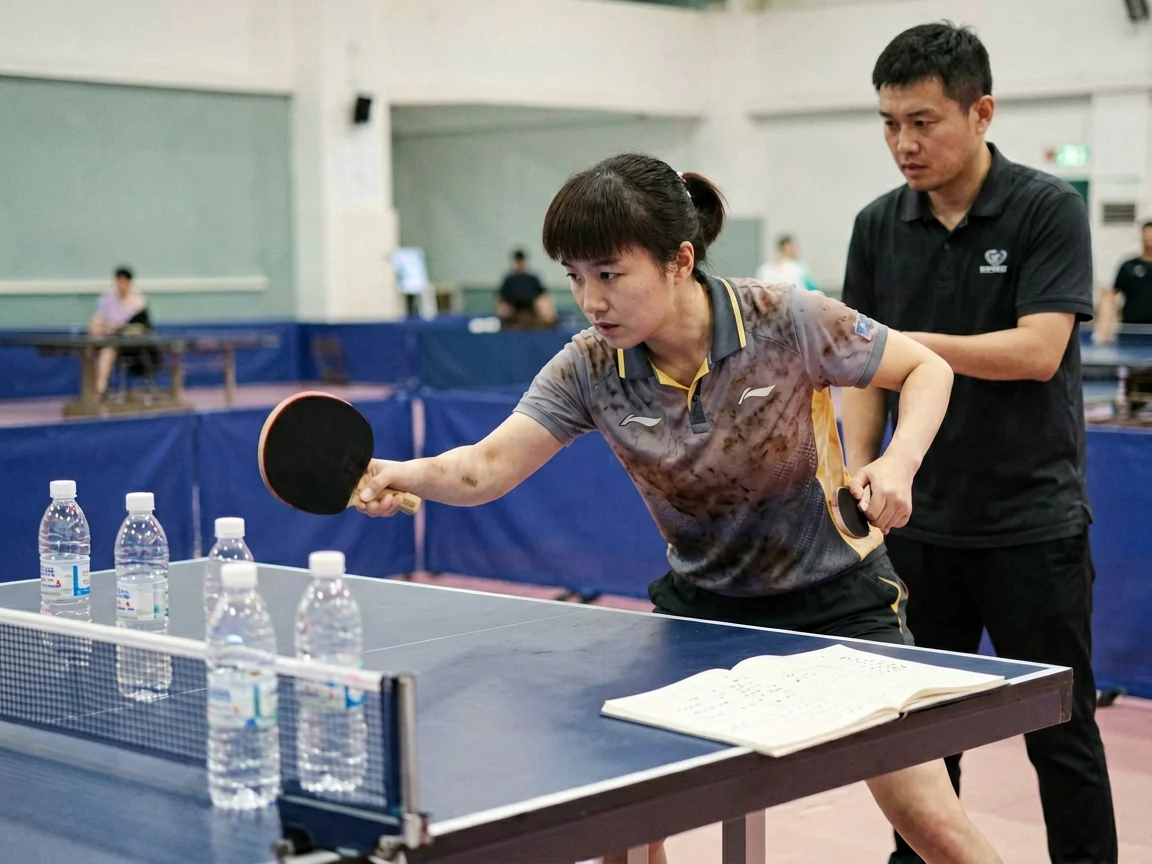 陈梦公开最新训练动态积极备战巴黎奥运会乒乓球项目